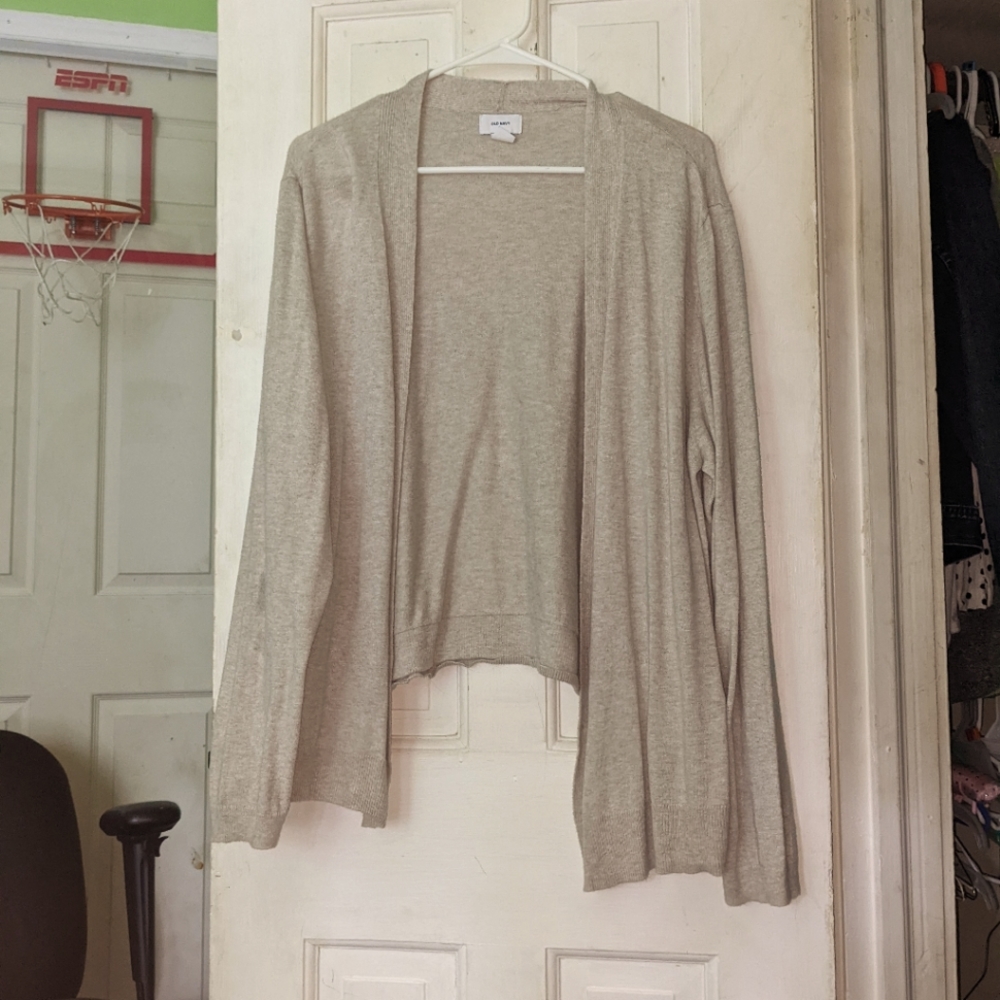 Old Navy Cream Cardigan